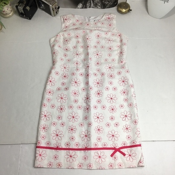 Vintage 90s Plaza South Petite Dress | Linen Blend · Cottagecore / Garden Party - Picture 3 of 10